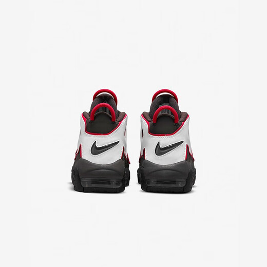 Nike (Nike) Frauenschuhe 2025 Sommer Neue Luft mehr UPTEMPO PIPPEN Schockabsorbierende Basketballschuhe große Kindersport- und Freizeitschuhe DH9719-200 Schwarz, Weiß und Rot 39