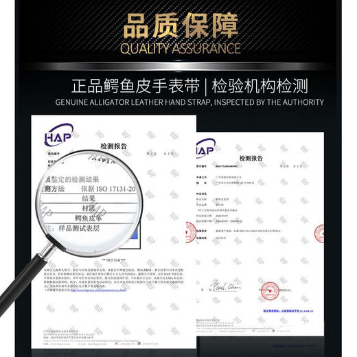 Suitable for Omega watch straps, double-sided crocodile leather Diefei original genuine leather Omega Seamaster Speedmaster bracelet for men and women, black black line + silver butterfly buckle 20mm (interface width)