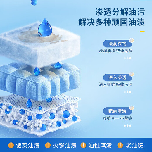 SnowDream Japan's oil-stained clothes removal 245ml oil-removing detergent removes oil King's powerful stain removal artifact clothing penetrating agent