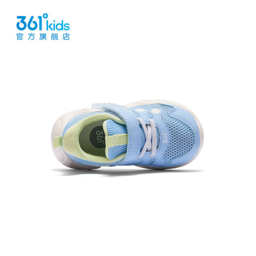 361 Children's Shoes Children's Toddler Shoes 24 Summer Boys and Girls Baby Soft Soled Toddler Shoes Breathable Baby Shoes Blue 25