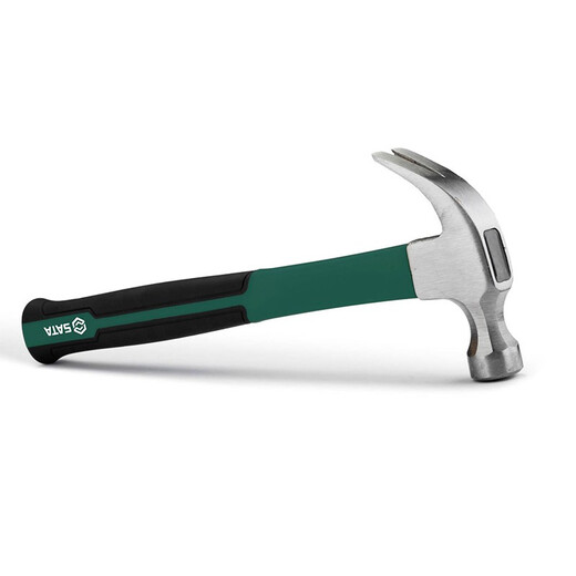 SATA 92306-92309 Fiberglass handle claw hammer 0.5, 1, 1.5 pounds Fiberglass handle claw hammer 0.5 pounds 92308