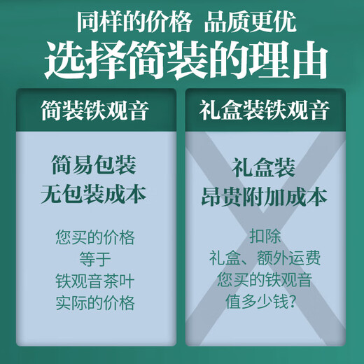 三隐茶叶2025年新茶 安溪感德铁观音乌龙茶高山清香型兰花香袋装500g
