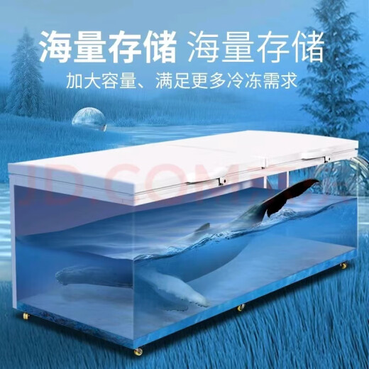 Снежинка (Snowflk) морозильник Коммерческий домашний холодильник горизонтальный горизонтальный морозильный холодильник с морозильной камерой Двойной температурный шкаф [1048 Цифровой дисплей] Модель расширения двойной температуры 丨 Энергетическая эффективность первого уровня Пустое температура шкафа может достигать -30 градусов 丨 быстрое охлаждение и низкое потребление