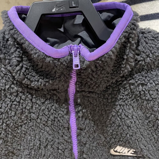耐克（NIKE）官方卫衣外男装2025春季款新款运动服保暖摇粒绒半拉链套头衫夹克 DQ4881-010 L 175（建议130-150斤）