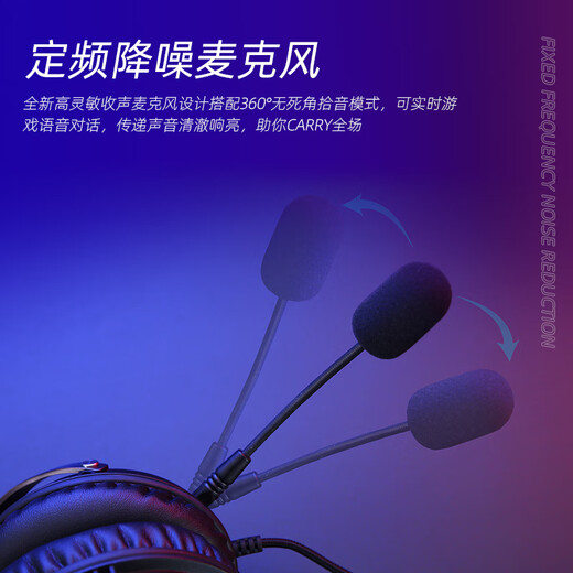 Daeryou EH722 Wired Gaming Headset Headset Laptop Desktop 7.1 Rauschreduzierung mit Mikrofon E-Sportler Lern ​​Internet Cafe Internet Cafe Headset Chicken Hörer-Sprachabwehrposition EH723 Schwarz (Single 3,5mm)