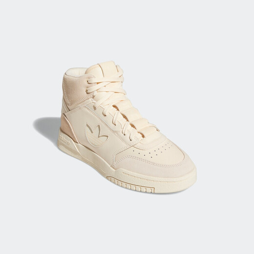 阿迪达斯 （adidas）三叶草女鞋板鞋新款DROP潮流时尚运动鞋子高帮休闲鞋 GZ1585 36.5 (225mm)