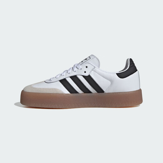 阿迪达斯 （adidas）【劲浪体育】三叶草女子SAMBA经典运动鞋小白鞋「T头鞋」JI1349 JI1349 35.5 (215mm)