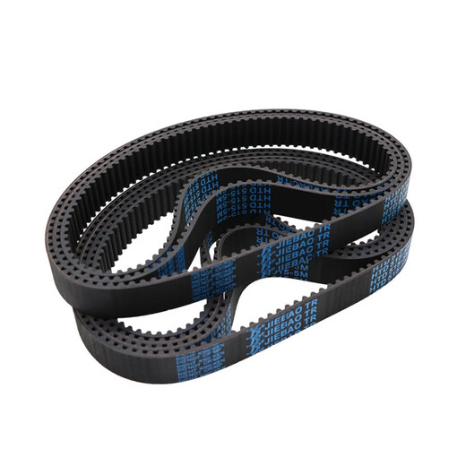 Ben Xinnong customized rubber timing belt double-sided toothed open belt 3M series industrial transmission toothed belt white polyurethane belt (PU)