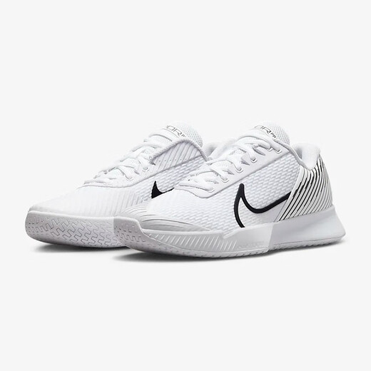 NikeCourt Air Zoom Vapor Pro 2 Ligeros y transpirable Camba de choque Hard-Hard-Ground Tencis Shoes White DR6191-101 40 Estándar/US7