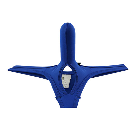 Adult beauty private delivery men's sexy thong men's underwear low-waist airplane underwear sexy exposed buttocks double thong T-pants love gray black M