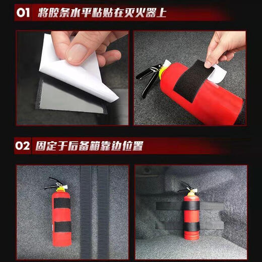 手提式干粉灭火器4kg车载商店用家用12358公斤国标消防箱套装器材 泡沫灭火器500ml