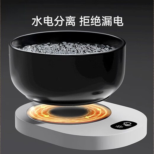 欧曼丽莎恒温猫咪饮水机宠物加热水碗陶瓷酸奶机喝水自动冬季喝水喂水器 【380ml】珍珠白陶瓷碗+一档恒温调节恒温垫