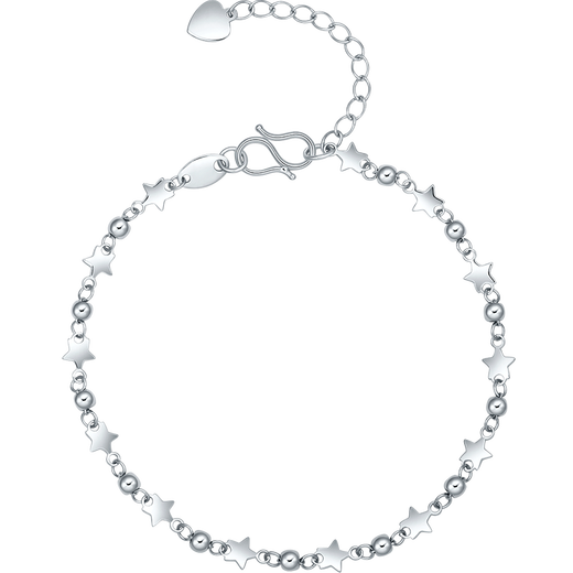 Saturday Fortune PT950 platinum bracelet for women B0711171 about 3.49g 16+3cm birthday gift