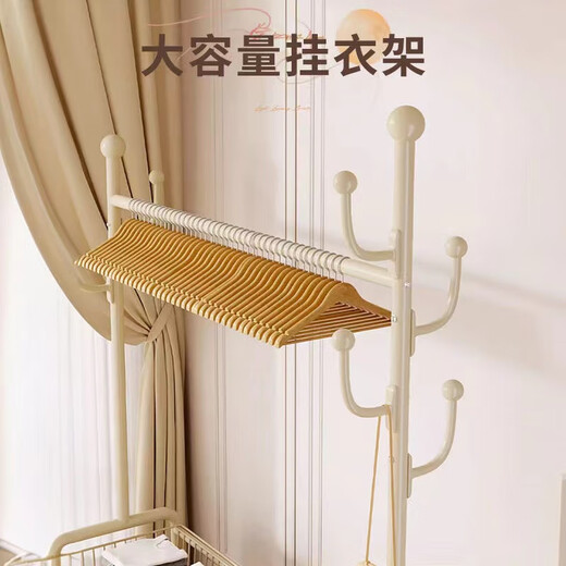 Shunyou clothes rack floor-standing coat rack clothes rack bedroom living room removable clothes storage rack 120CM SY-309