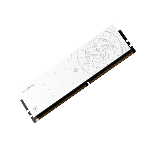 Colorful Tomahawk DDR4 2666 3200 3600 4000 8G 16G 32G Black Scorpio White Aries Vest Cooling Constellation Series Desktop Memory Strip Colorful DDR4 3200 16G Aries Vest Strip