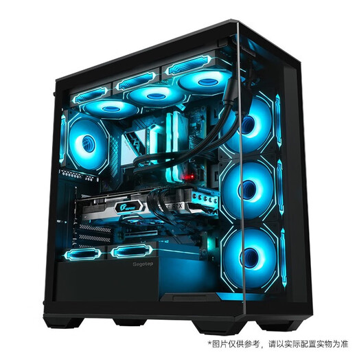 Colorful family bucket Ultra 7 265K/RTX5080 RTX5070Ti graphics card water-cooled desktop assembly computer host AI design rendering game live broadcast DIY complete machine with one丨14600KF丨D5丨RTX5060Ti