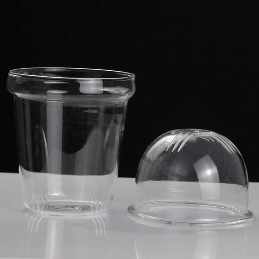 Enshousu 1 glass tea leak glass lid inner liner teapot accessories can be used with pot lid cup lid gland gland filter tea leak PJ-11975 steaming and cooking integrated steaming tea part