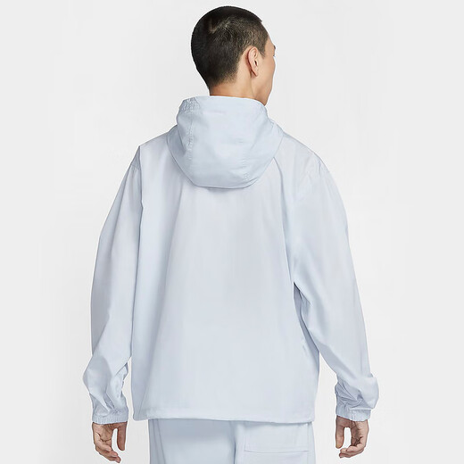 Nike Nike Herren Sommer Neue Sportarten und lässige, komfortable lockere leichte Jacke FN3893 Hellblau FN3893-043 L
