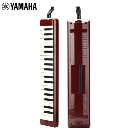 雅马哈（YAMAHA）口风琴键盘初学专业演奏P-37D棕红色37键【学生适用 老师推荐】