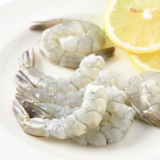 Jingdong Supermarket Ecuadorian white shrimps net weight 2Jin Jin is equal to 0.5kg (156-198 pieces) without water retaining agent children's breakfast self-operated fresh food