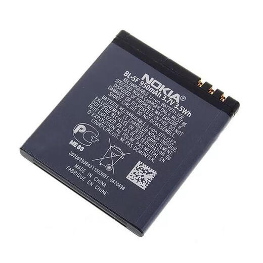 X es adecuado para Nokia BL-5F E65 N93I N95 N96 N98 6290 6210S C5-01 Electric 2 baterías de doble garantía + carga de asiento 950 mA