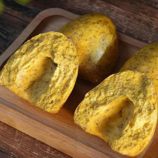 富世康窝窝头粗粮山东手工小米面黄豆面黑豆杂粮窝头饱腹早餐代餐老字号 675g*2袋