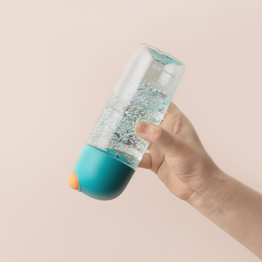 Camellia (CHAHUA) Camellia tritan water cup portable women's plastic water cup sports water cup men's and women's portable cup 410ml energetic pink children's tumbler