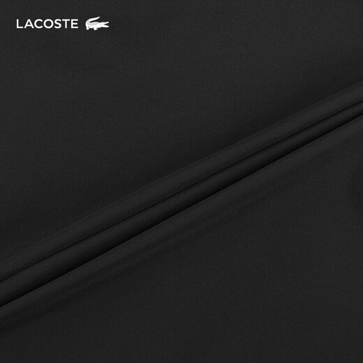 LACOSTE French crocodile men's autumn and winter easy-to-wear trendy casual hooded jacket for men | BH2513 031/black M 52L 180