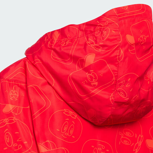 Adidas pour enfants Vêtements Nouvel An Sports épissés rouges chinois et veste à capuche décontractée JF3879 Rouge 15 Sky-High Price Assurance