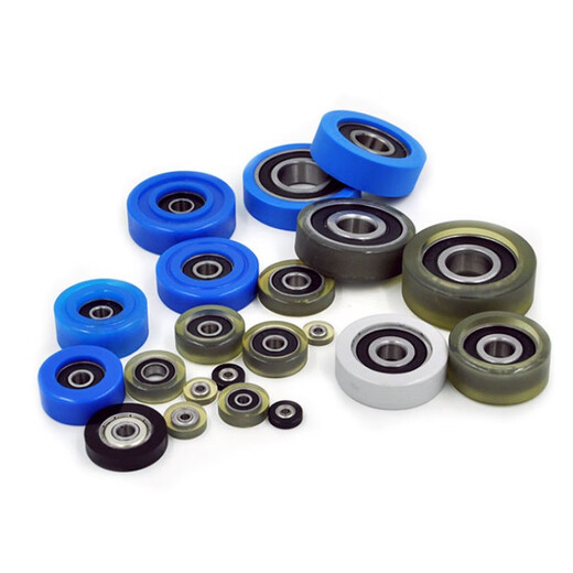 
XMSJUMBB Bearing Pull-up Glue 683 684 626 608 696 Roller PU Polyurethane Glue Wheel Crushing Guide PU6*19*5 Transparent 2