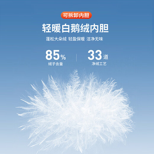 Antonio removable goose down lining, herringbone texture, one-piece, two-wear, thickened wool double-sided woolen coat, men's coat