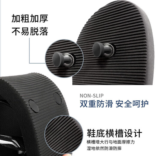 Li Ning (LI-NING) flip-flops sports slippers for men and women, non-slip slippers, casual sandals, splints, wear-resistant bathing beach slippers