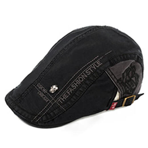 Three green caps, fashionable and versatile berets, trendy men's sun visors, British progressive hats, brown 1