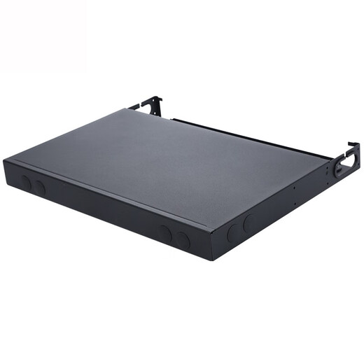 Hainii FCSCST12-Port 24-Port-Faseranschluss-Box-Verteilungsrahmen Ein-Mode-Einzel-Fit-1U-Rack-Rack 12-Kern-24-Kern-Optikkabel Fusion Fusion Liring Box Anschlussbox Dicked SC48-Core 1U Single-Mode-Einzelmodus mit Fusion Tail Faser Flansch geschlossener Typ 1 1
