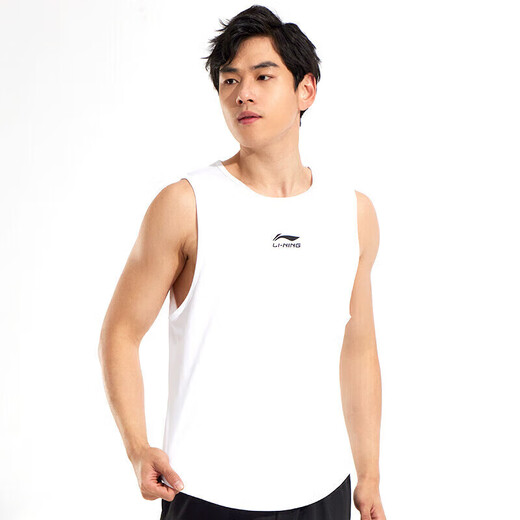 Li ning (li-ning) Sportweste schnell trocknend Männer-Sommer-ärmellose Eisseide Sportbekleidung Kurzärärmig Männer Basketball Running Training Fitness Anzug