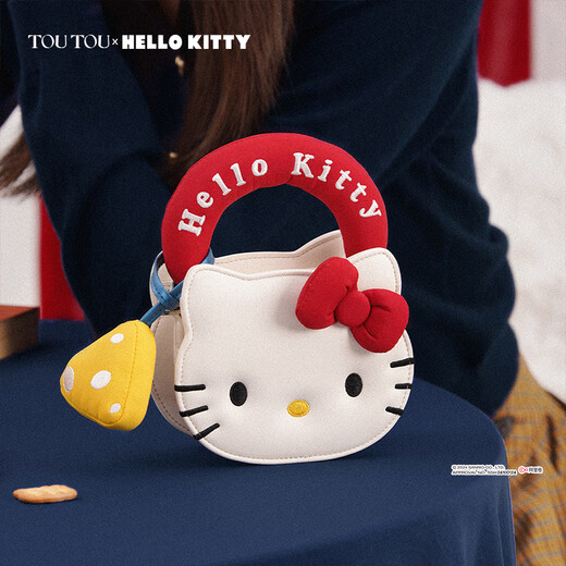 toutou李兰迪同款hellokitty三丽鸥凯蒂猫kt斜挎包生日礼物女孩送女友