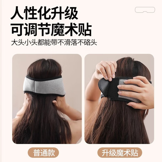 Super noise-cancelling sound-isolating earmuffs for sleeping, silent dormitory students, special good things for sleeping and anti-noise, anti-noise earmuffs, gray earmuffs + earplugs, strong sound isolation, 1 piece