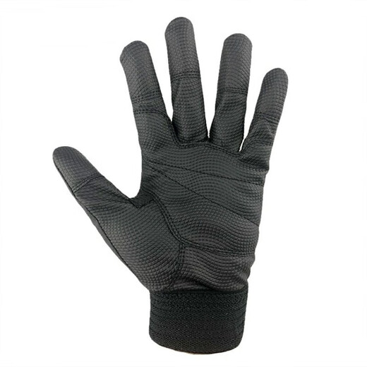 消防爬绳手套 比武训练抢险救援绳索攀爬专用 蜻蜓防滑红 原装 E-831BK 常规款 80兄 M