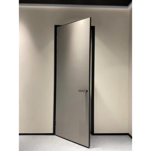 维诺亚厂家直销室内专用铝木门网红新款简易门超高可做到3米一门到顶 选颜色找客服 2.8边框(带普通锁)