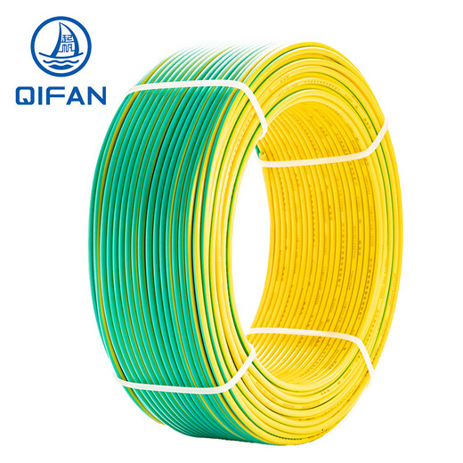 Qifan Wdzb-byj 1*2,5 Quadratmeter niedriger Rauch, halogenfreie Flammes-Reparaturkern-Kern-Wärme-Resistant 105 Grad Einkern-Hartdraht rot 100 Meter
