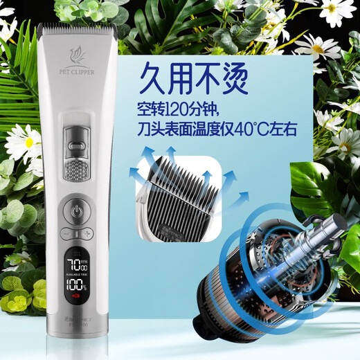 Xuanniao pet shaver dog hair clipper professional hair clipper head pet shop special pet hair clipper Teddy cat machine + 3.2mm hair clipper head micro hair clipper