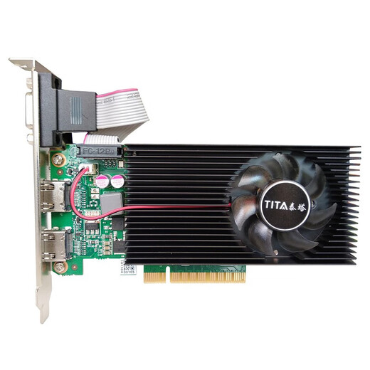 泰塔 1U2U工控服务器PCI-Ex1x8半高刀卡全高GT630/730/740/G210/GTX745 1G2G4G亮机入门办公全新显卡 GT730 2GD3 x8