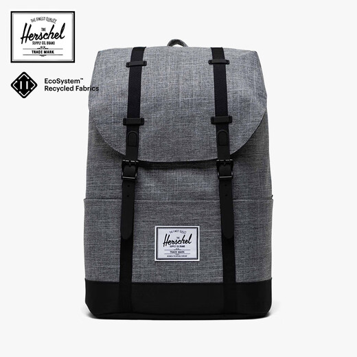 
Herschel Canada Retreat Large Backpack Eco Series Leisure Travel Bag Backpack 10971 Classic Hemp Gray