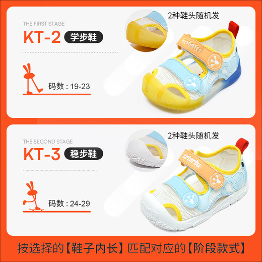 Carter Rabbit Children's Sandals Boys Toddler Shoes 2-6 Years Old Summer Children's Shoes Female Baby Functional Mosquito Repellent Shoes Baotou Breathable Mesh White Blue 21 Inner Length 13.0cm Foot Length 12.0-12.5