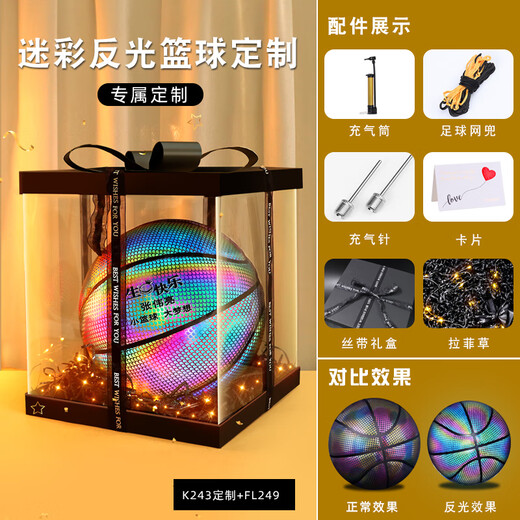 Eternal Moment of High School Entrance Examination Graduation Gift for Birthday Boys Boys 8 Boys 10-12 Junior High School Student Ornaments Customized - Camouflage Reflective Style - Gift Box - Exercise Accessories