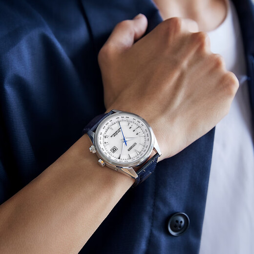 CITIZEN watch men's Japanese and Korean watch light kinetic energy radio wave white belt business New Year gift CB0270-10A