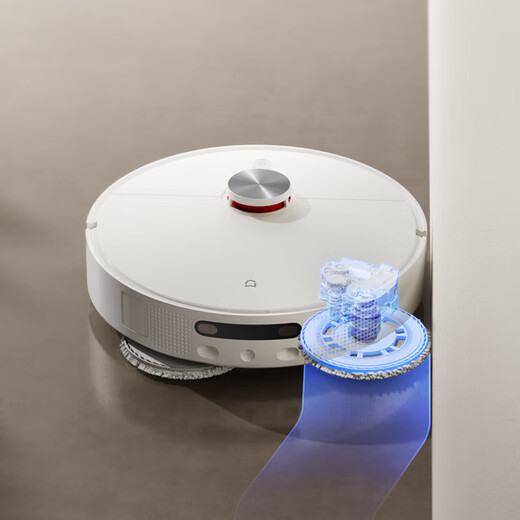 Mijia Xiaomi all-in-one sweeping and mopping robot M30S all-in-one sweeping, mopping, washing and drying machine automatic dust collection hot water washing mop hot air drying mechanical arm retractable hair cutting anti-tangle Mijia all-in-one sweeping and mopping robot M30S