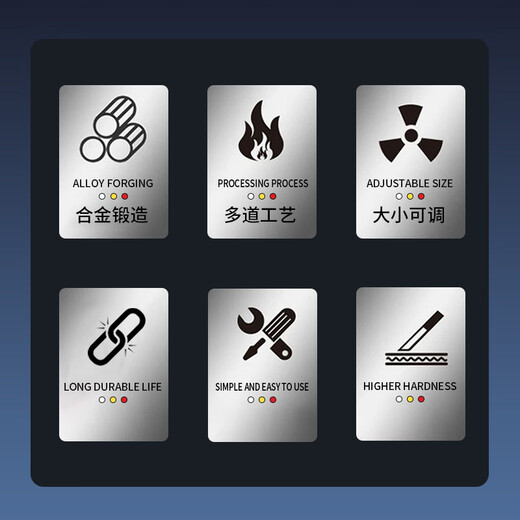 Changbei water pipe faucet broken wire extractor 4 points 6 points dual-purpose household faucet broken pipe triangle valve broken end removal tool extractor 4 points 6 points universal