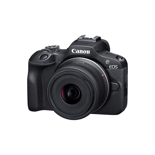 Canon EOS r100 entry-level mirrorless camera Travel home student vlog video 4k compact portable half-frame digital camera R100 18-45 standard travel version official standard (3 issues free of charge)