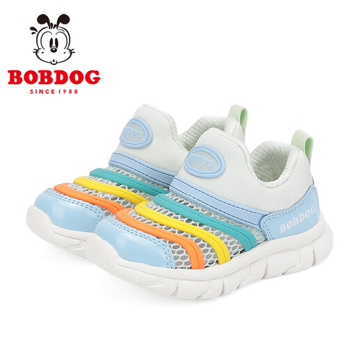 
Babudou children's shoes for girls caterpillar summer soft sole breathable children's toddler shoes 103322017 shallow moon/fluorescent green 25